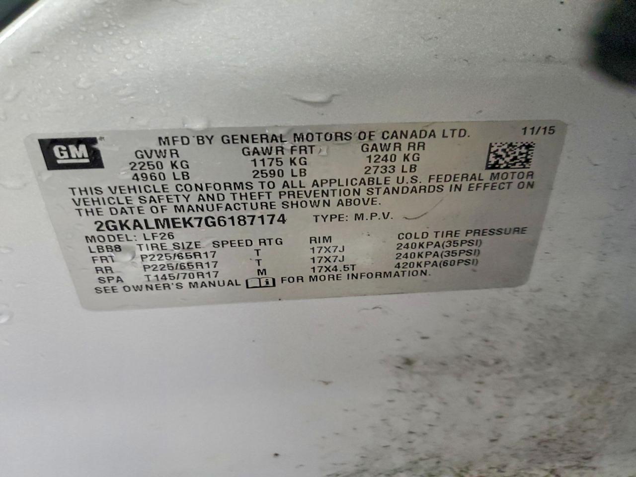 GMC Terrain Sle