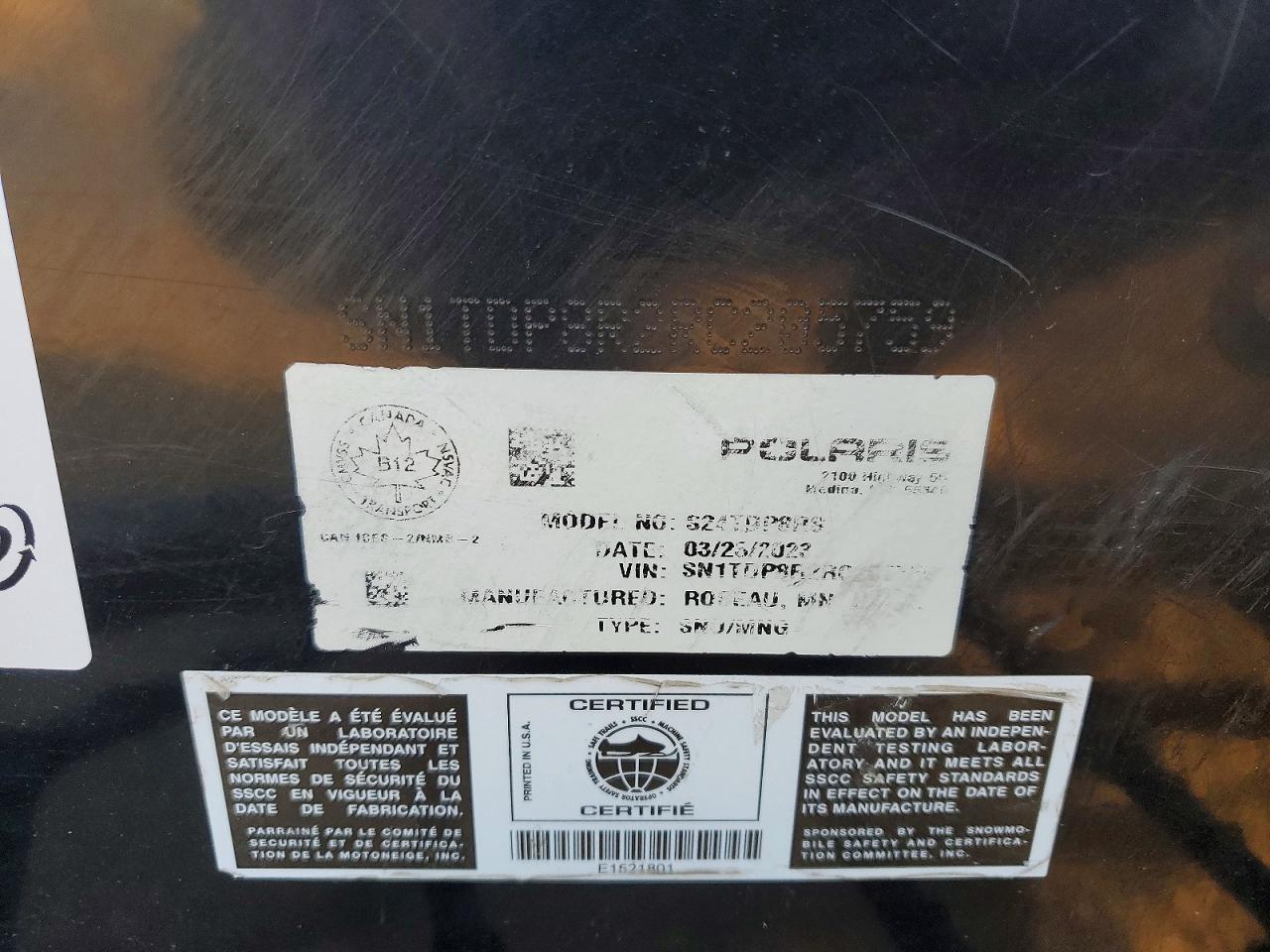 Polaris 850 Switch
