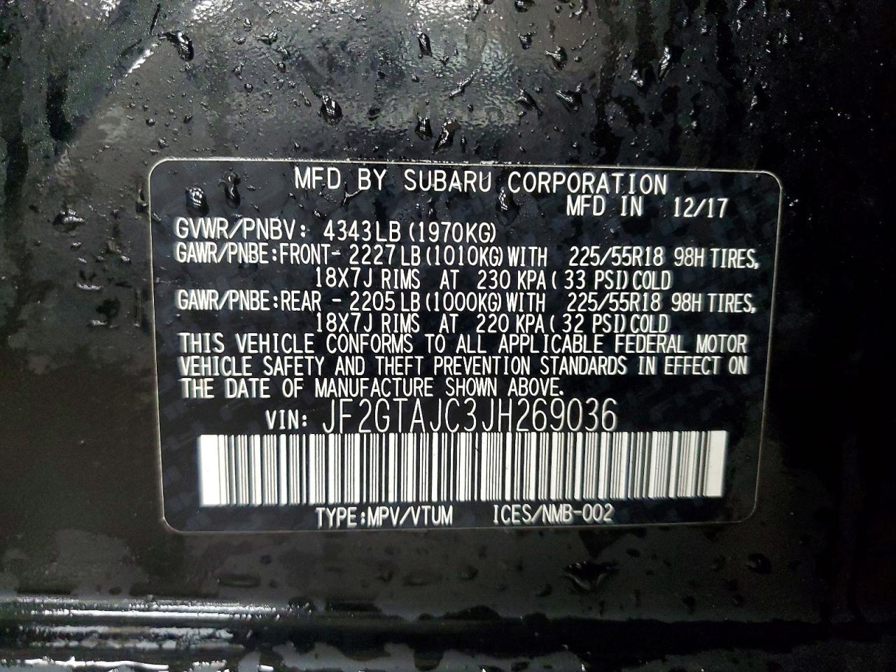 Subaru Crosstrek Limited