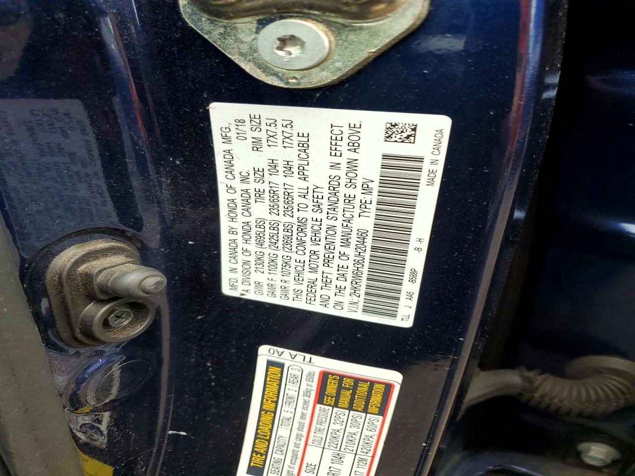Honda Crv Lx