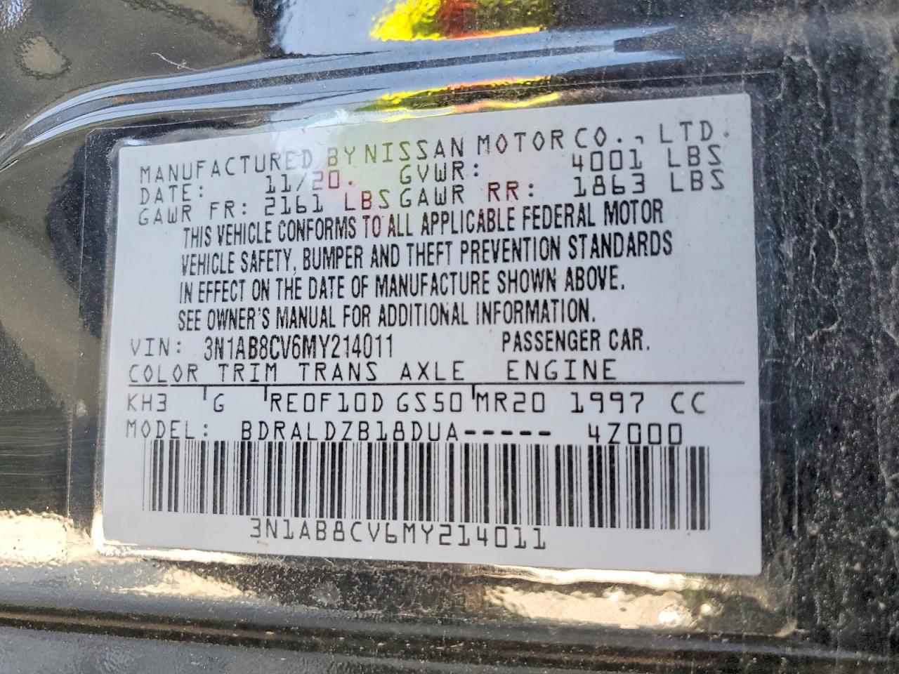 Nissan Sentra Sv