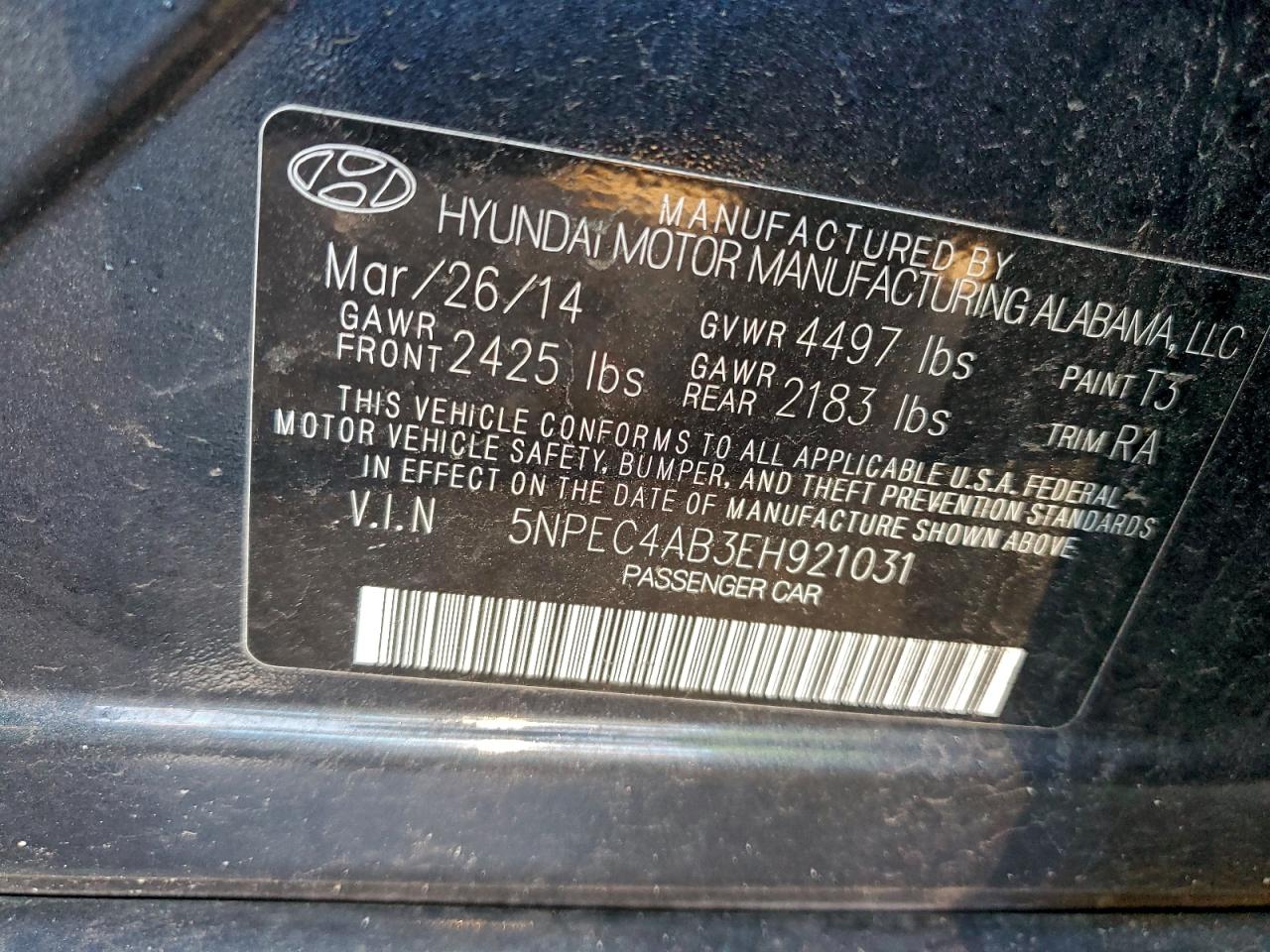 Hyundai SONATA Se
