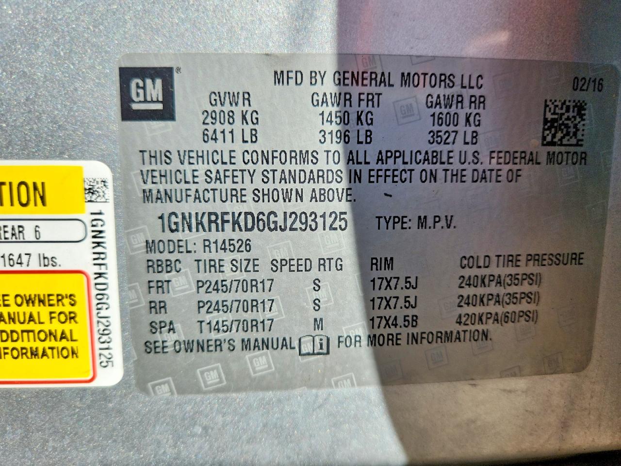Chevrolet Traverse Ls