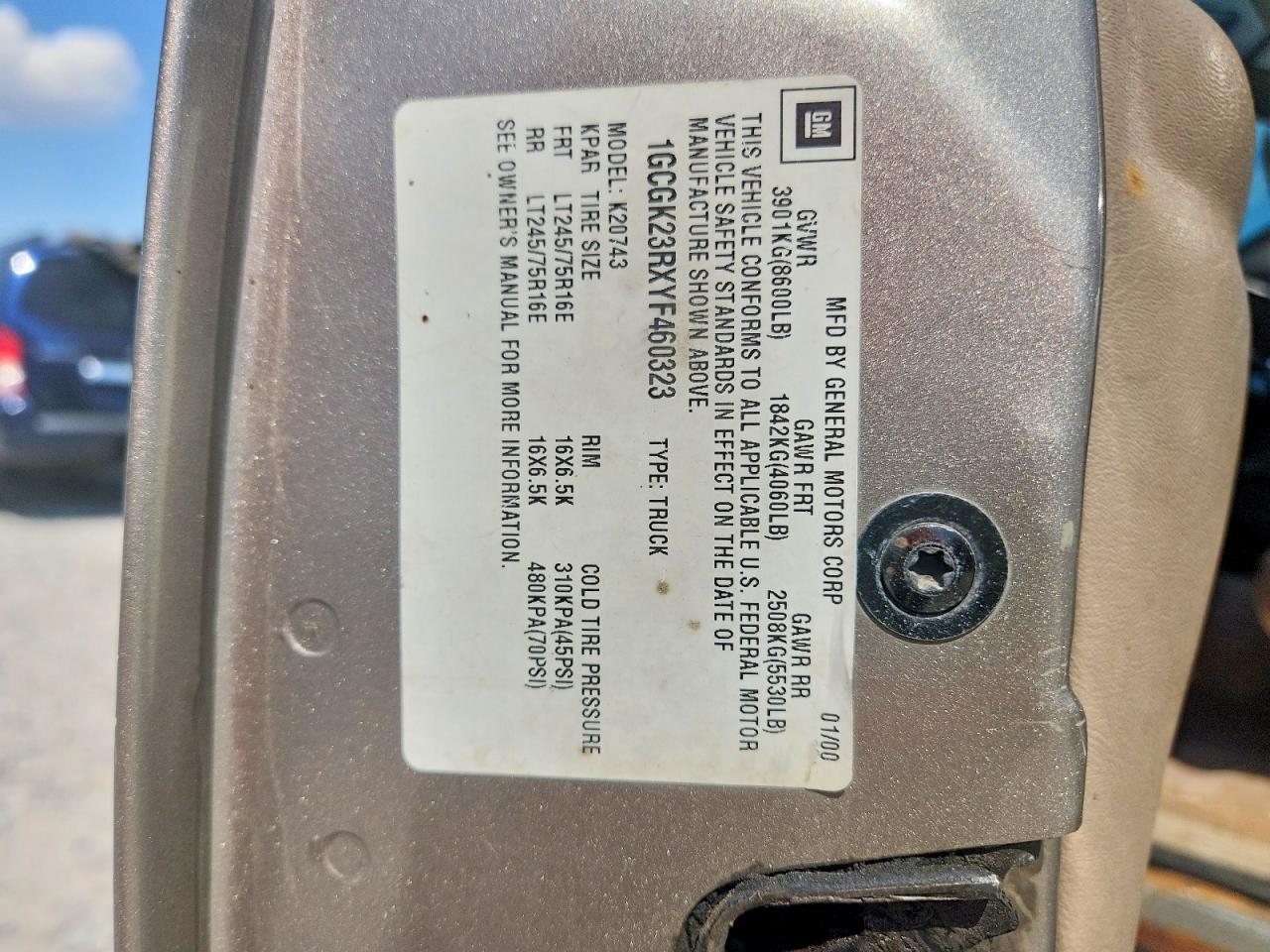 Chevrolet Gmt K2500