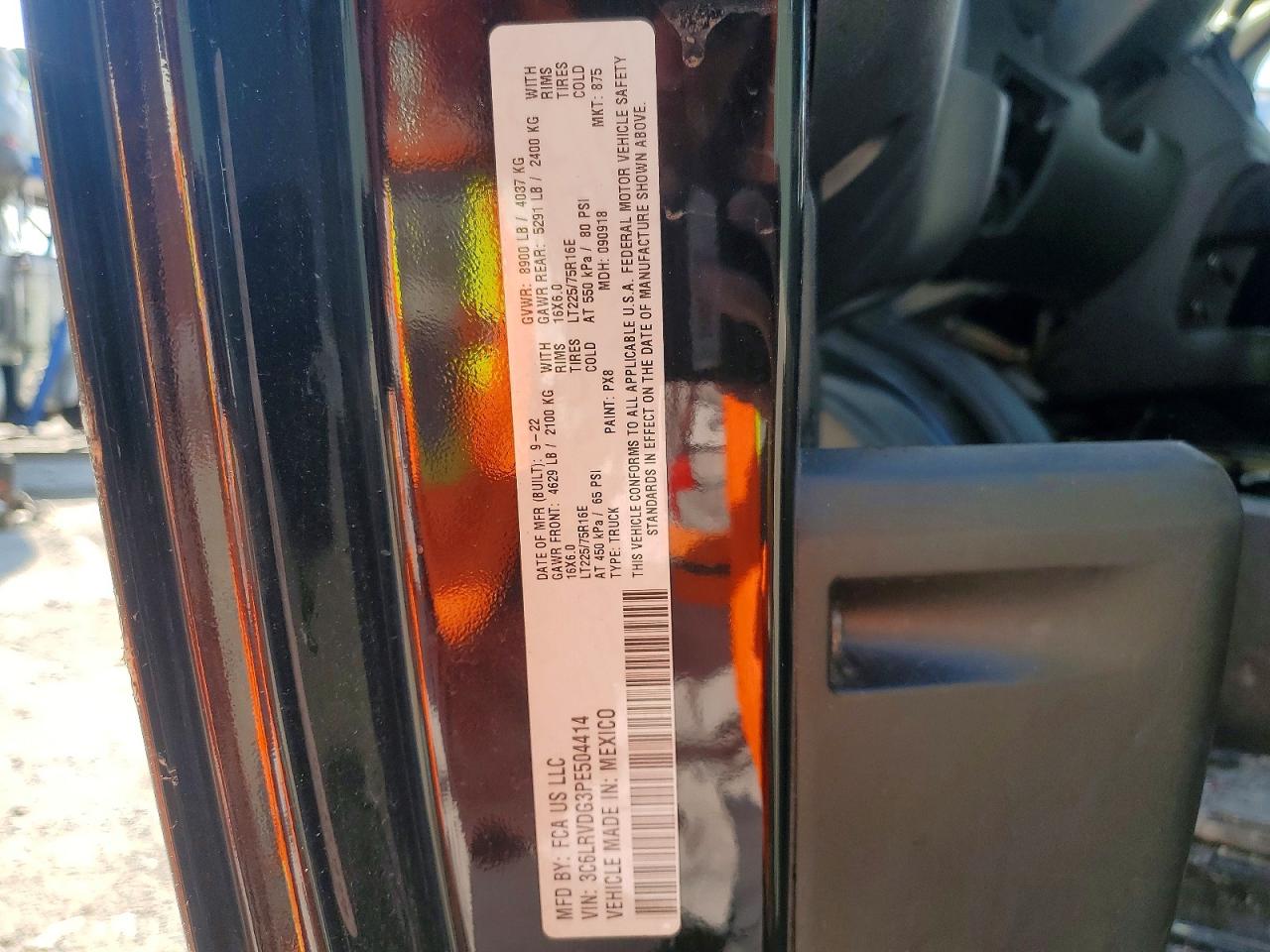 Ram Promaster 2500 High