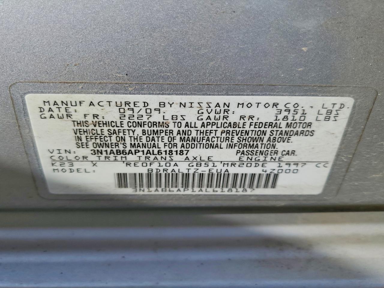 Nissan Sentra 2.0