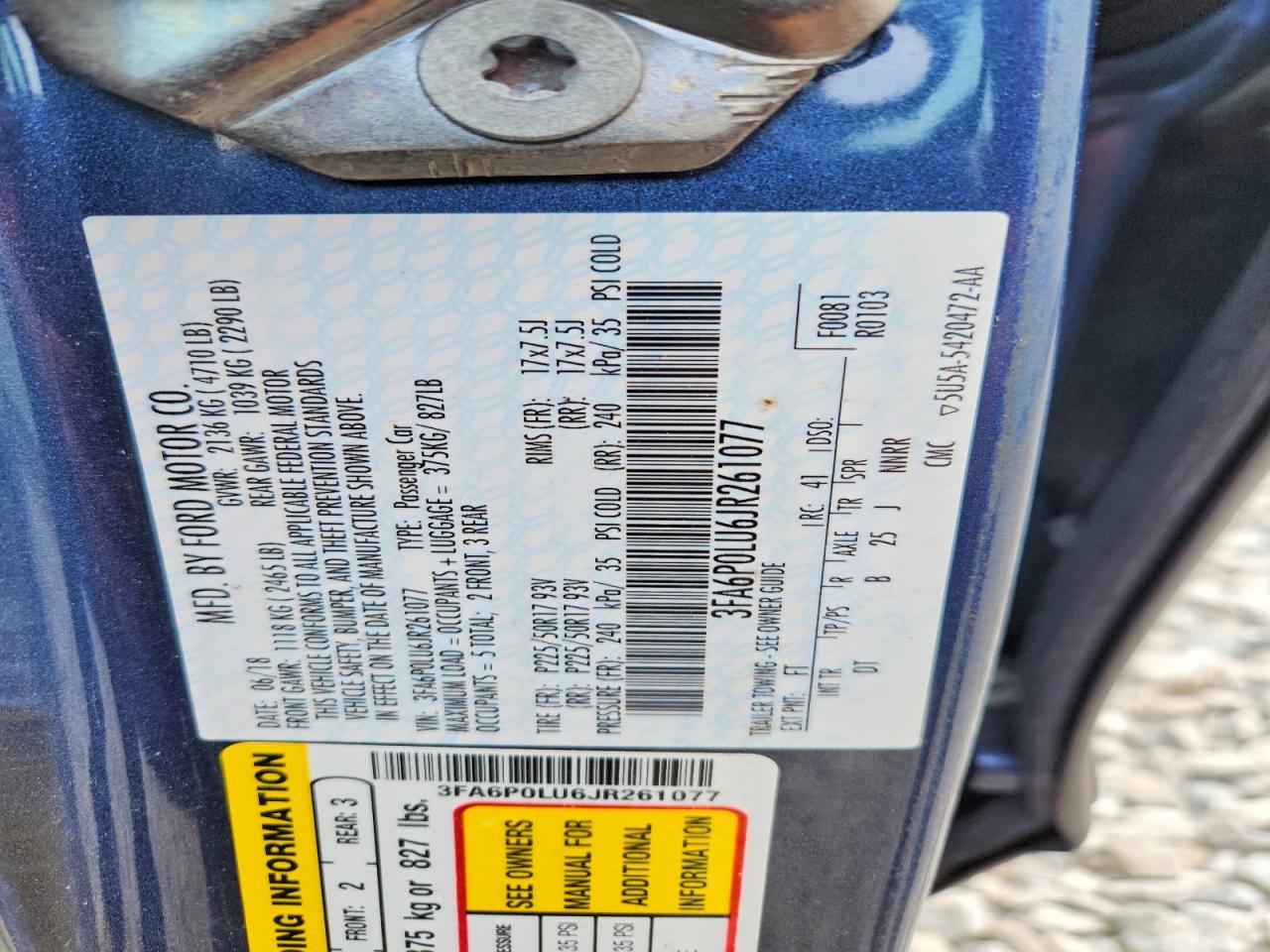 Ford Fusion Se Hybrid