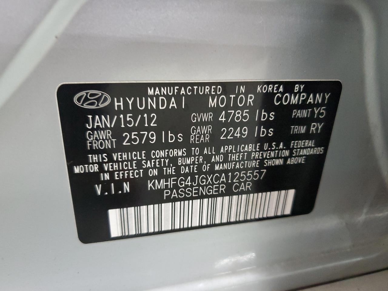 Hyun Azera Gls
