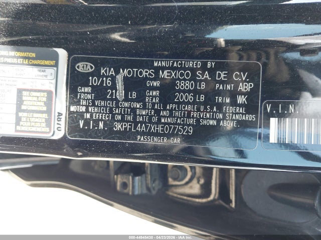 Kia Forte S