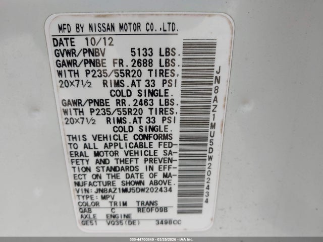 Nissan Murano Le