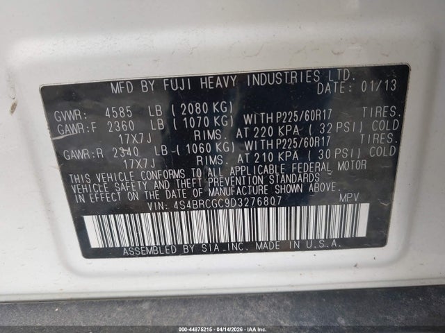Subaru Outback 2.5i Premium