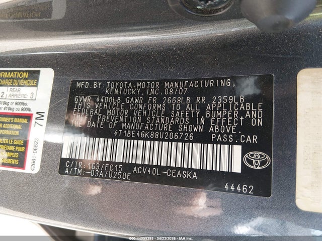 Toyota Camry Se