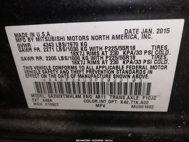 Mitsubishi Outlander Es