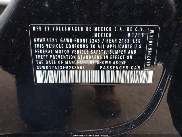 Volkswagen Jetta 1.8t Se