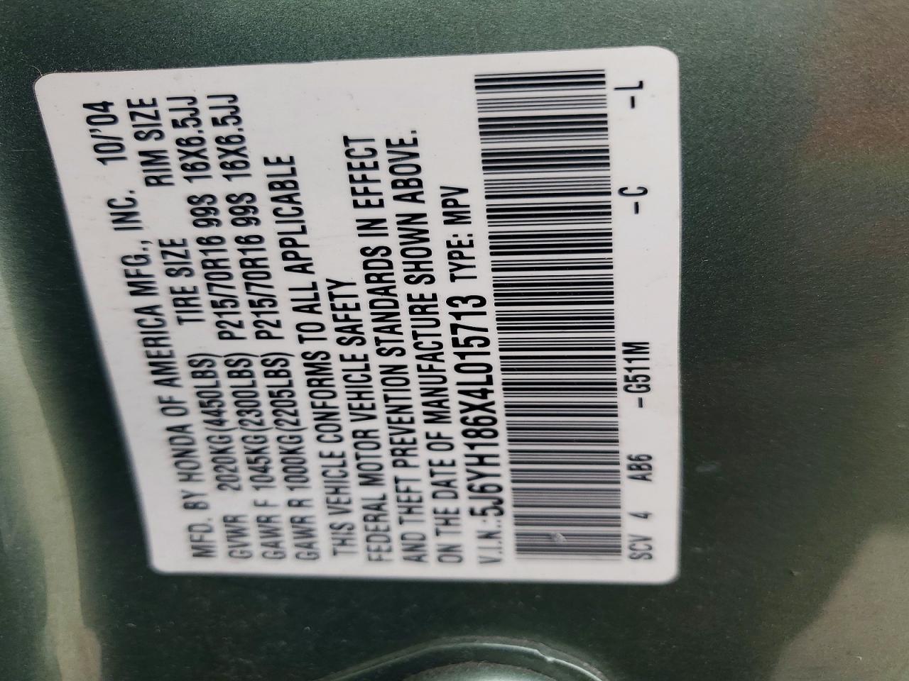 Honda Element Ex