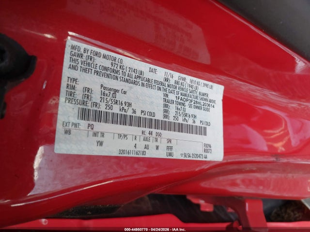 Ford Focus Se