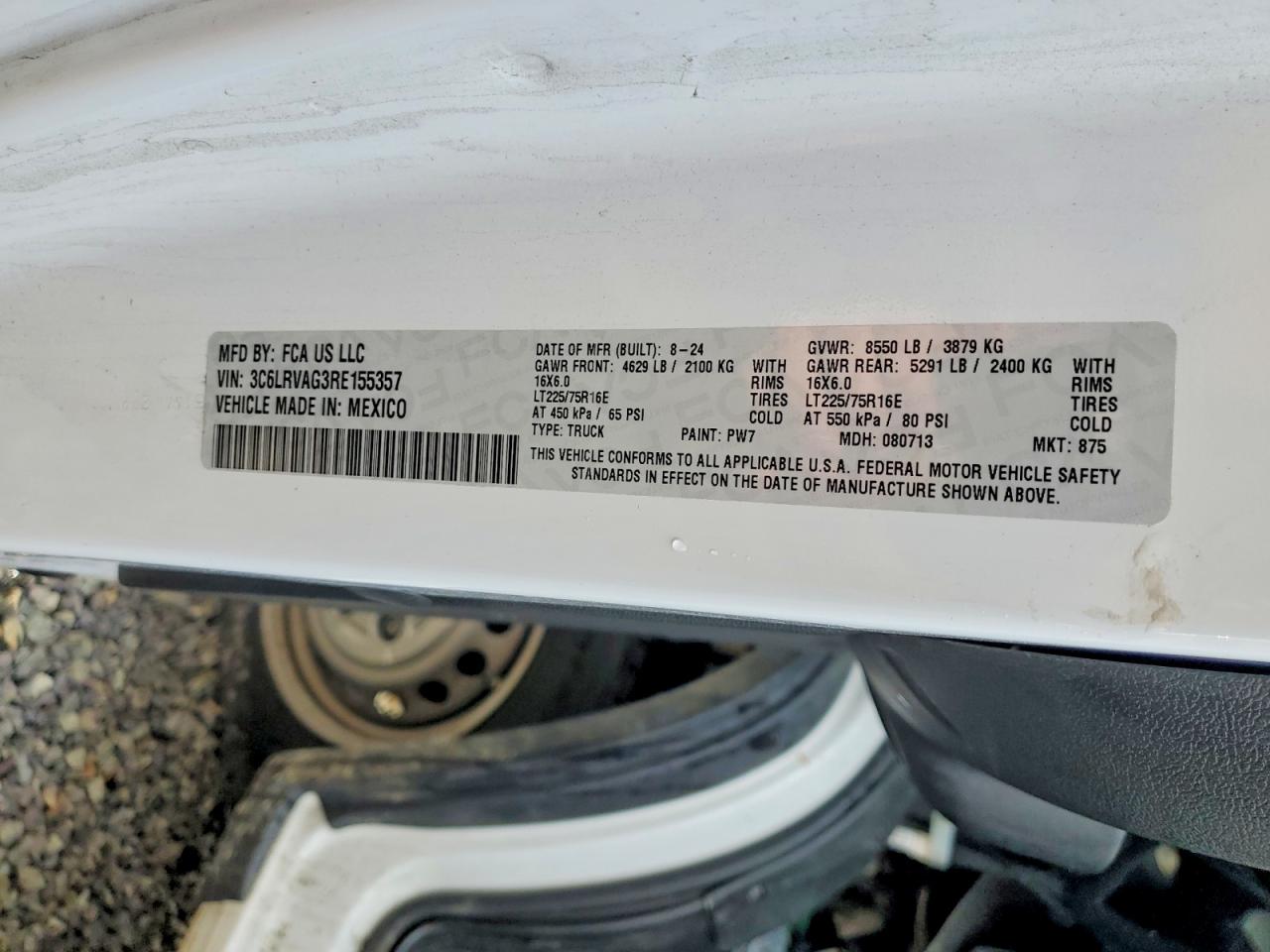 Ram Promaster 1500 Standard