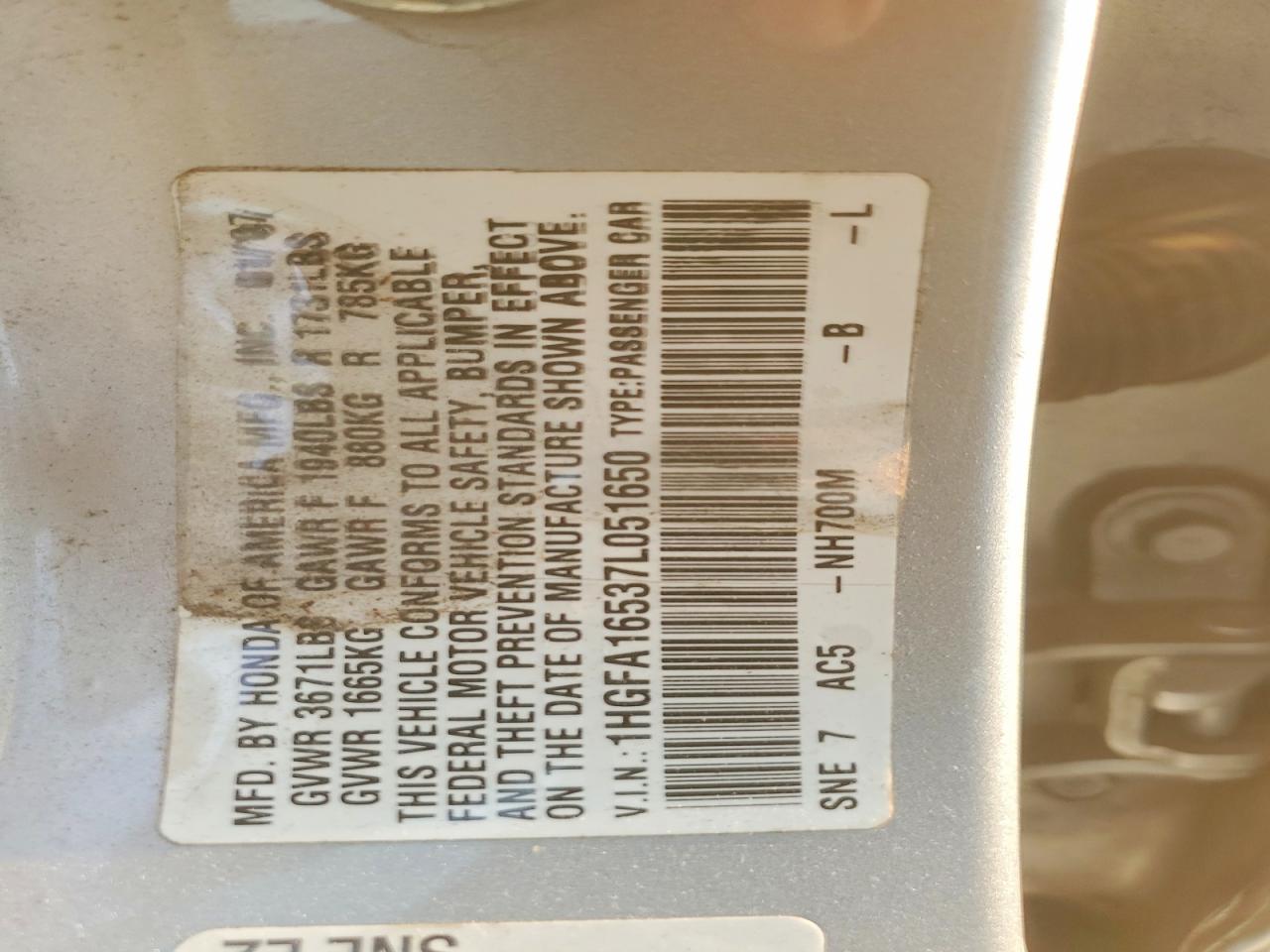 Honda Civic Lx