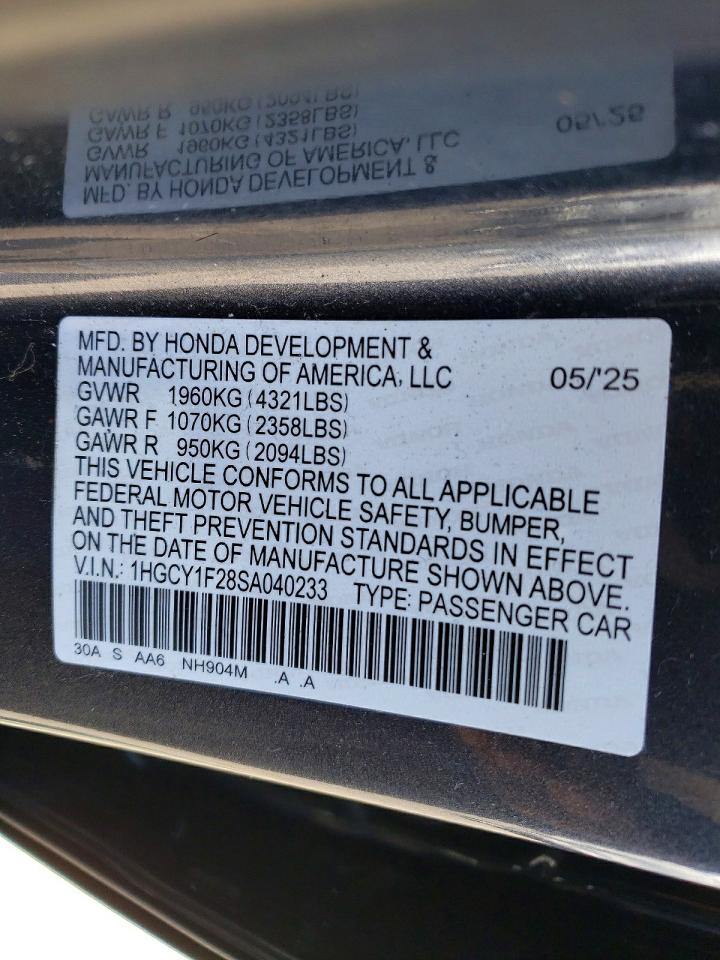 Honda Accord Lx