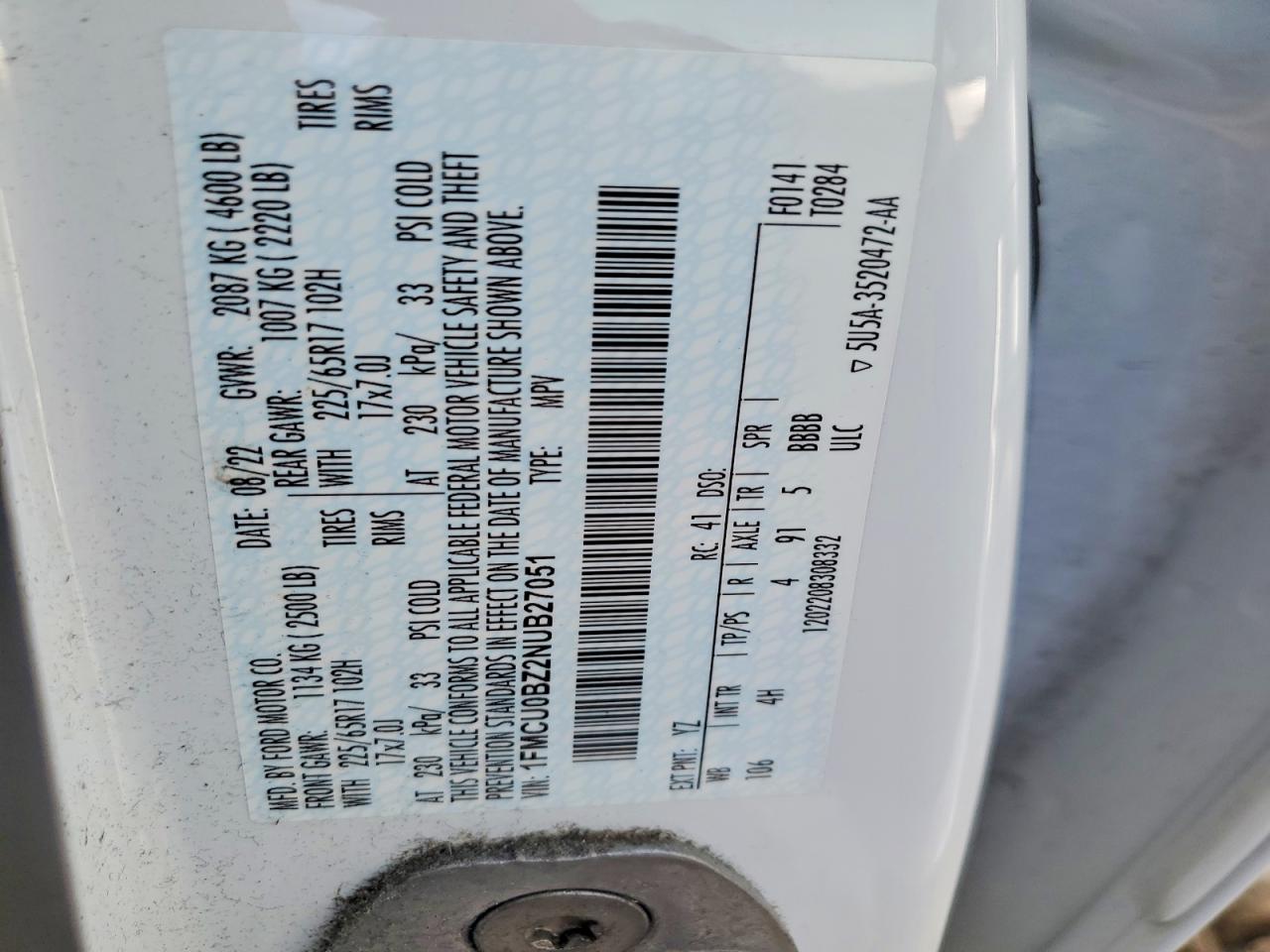 Ford Escape Se