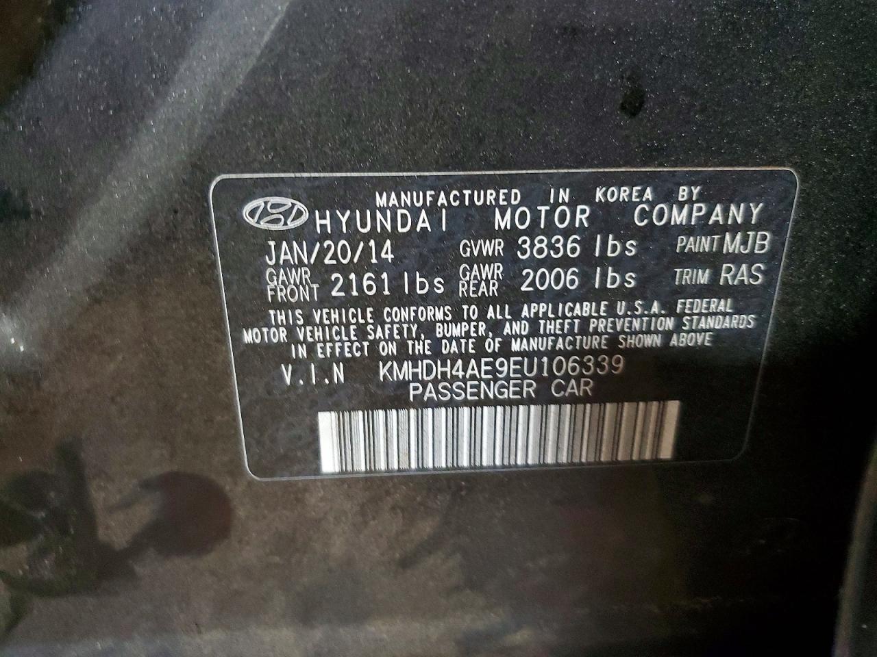 Hyundai ELANTRA Se