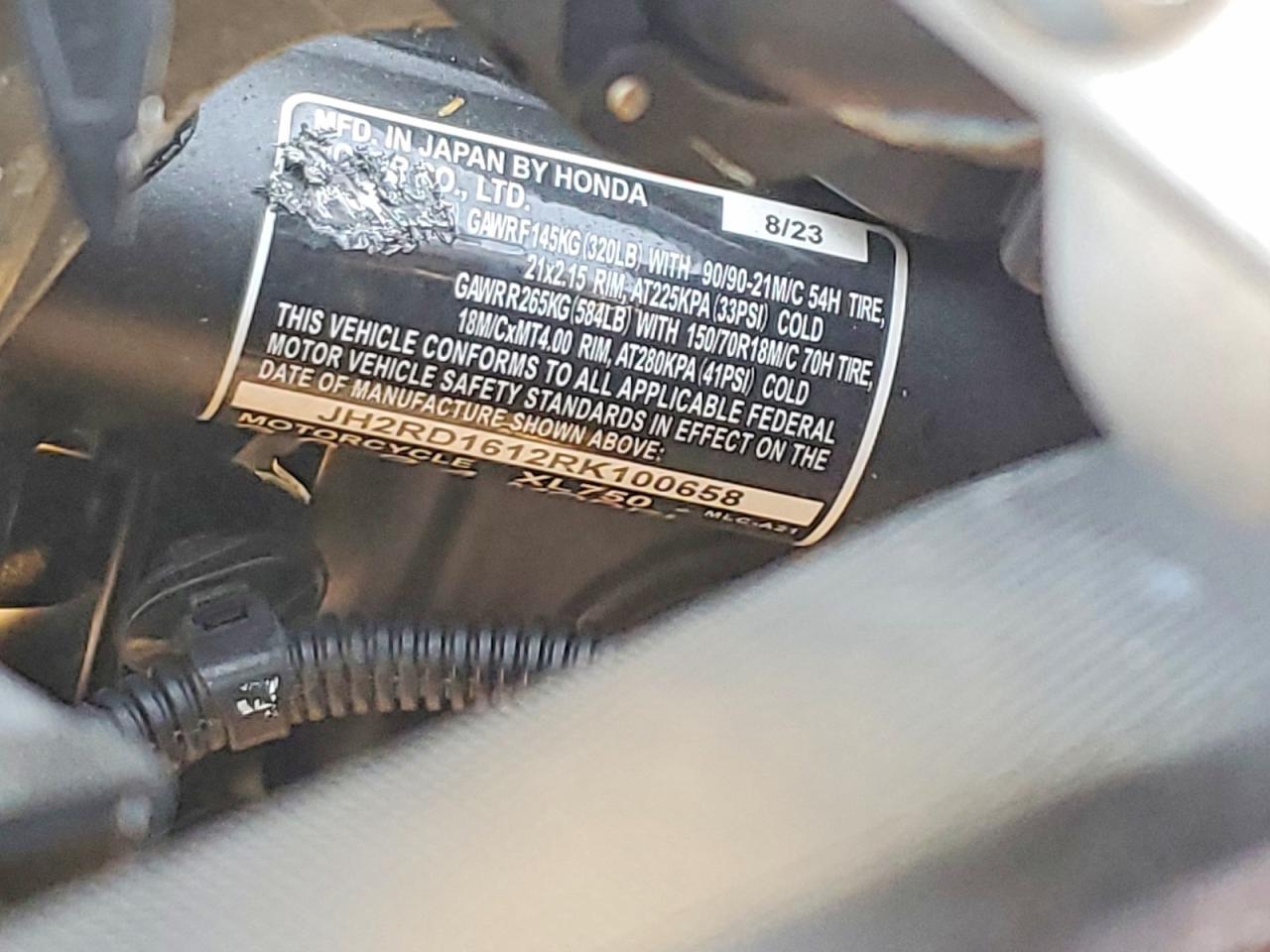 Honda Xl750