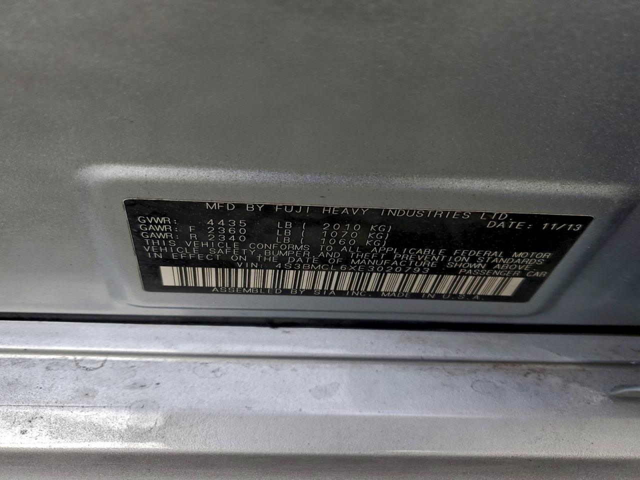 Subaru Legacy 2.5i Limited