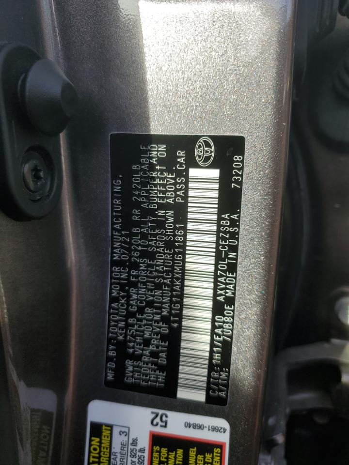 Toyota Camry Se