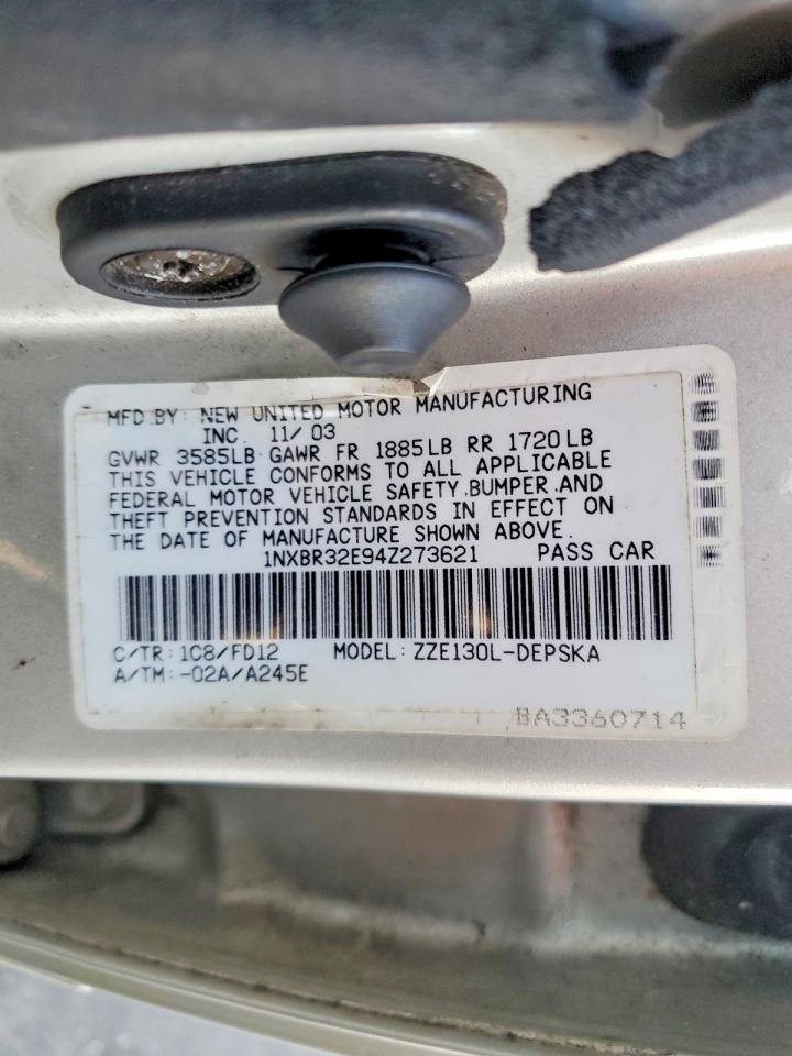 Toyota Corolla S