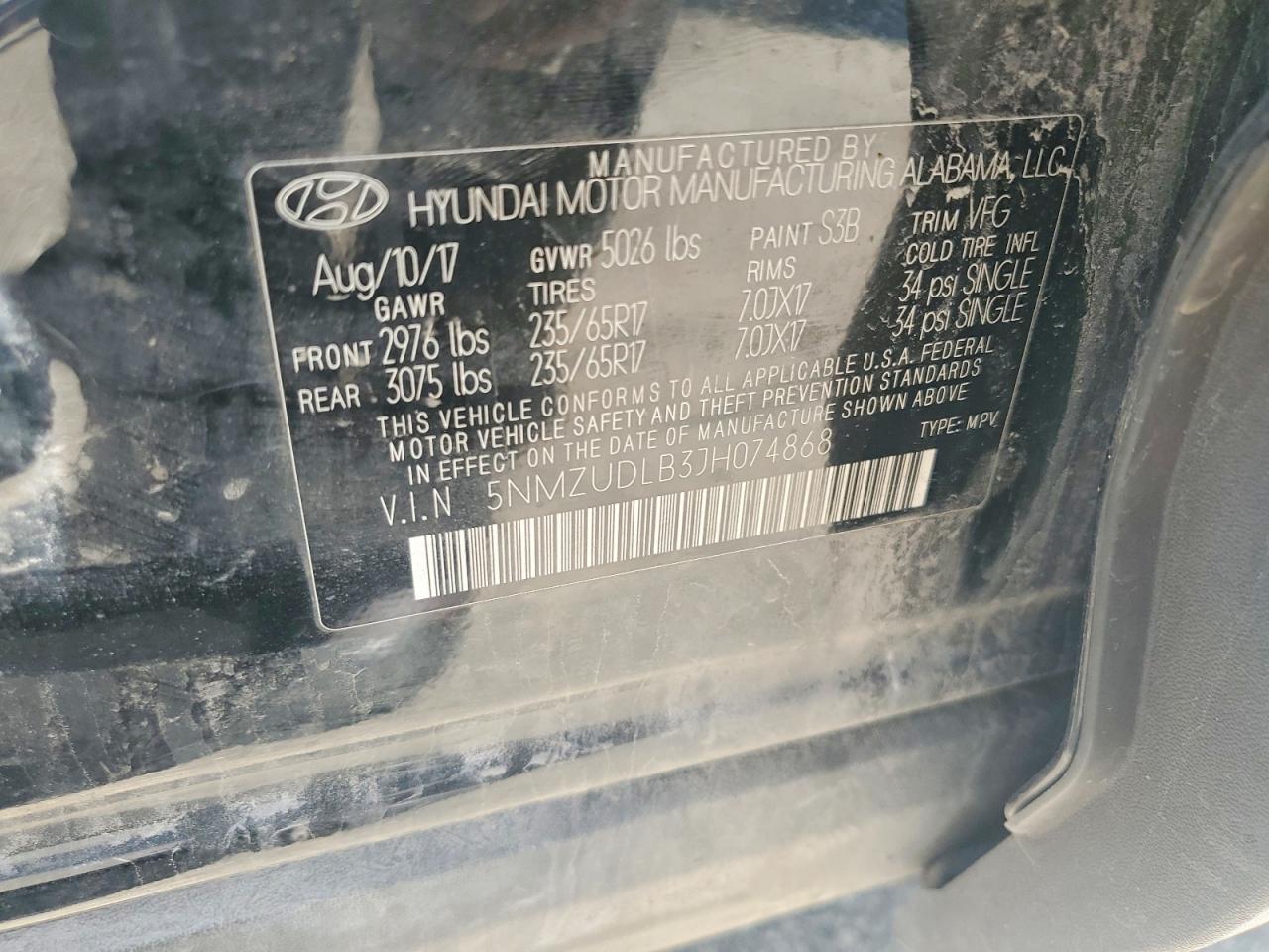 Hyundai SANTA FE 2.4l