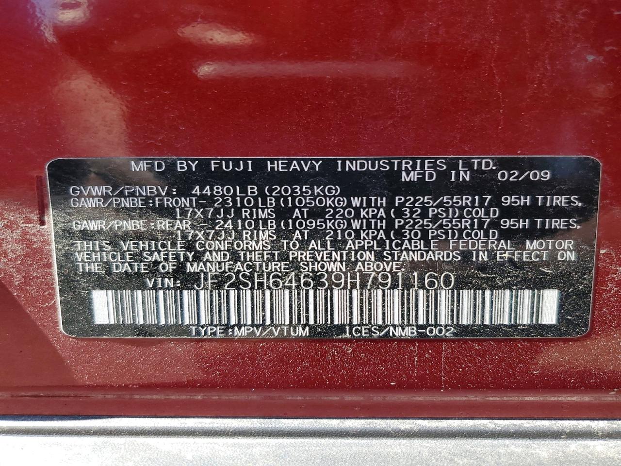 Subaru Forester 2.5x Limited