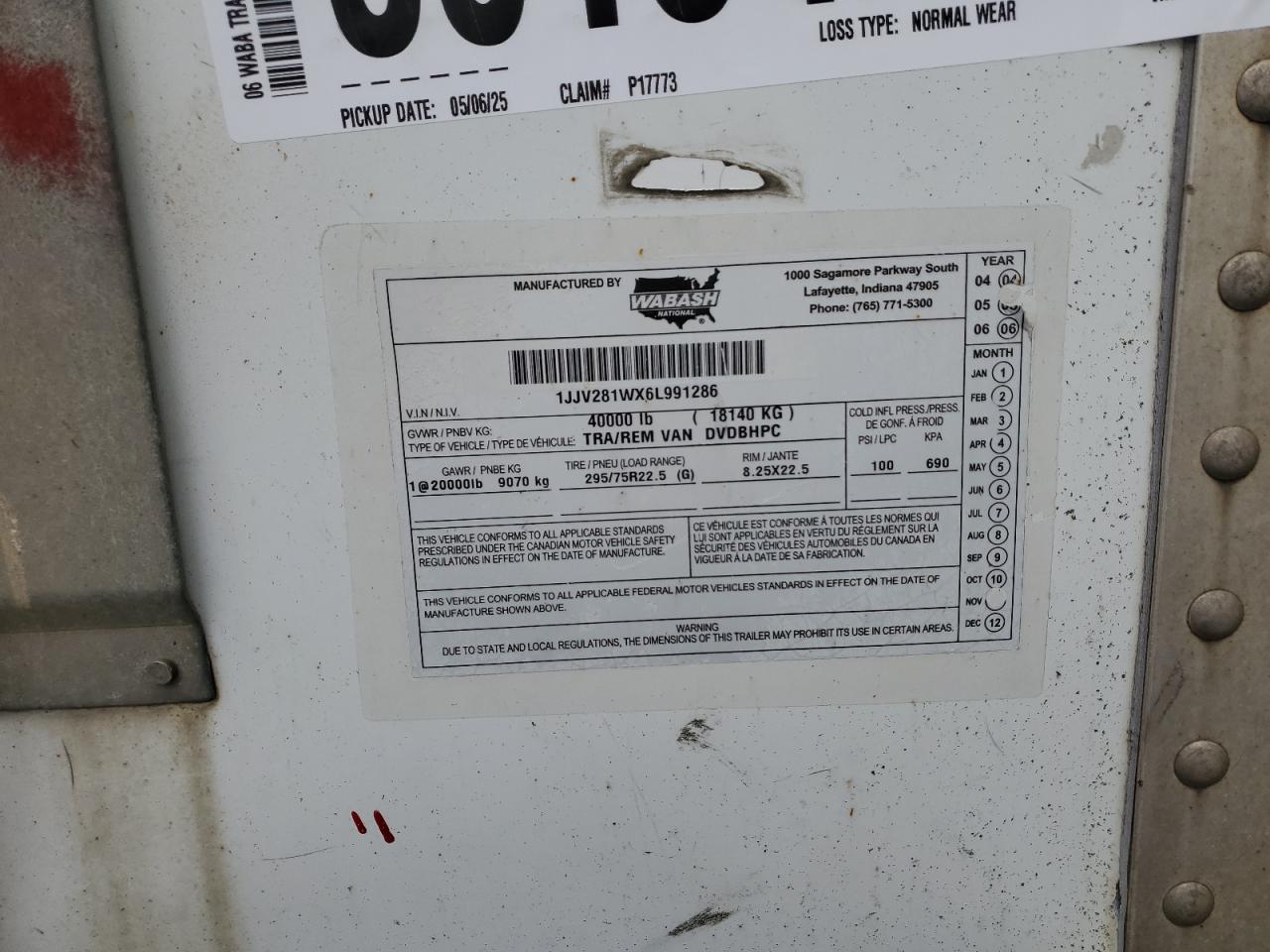 Hvee Dry Van Tr