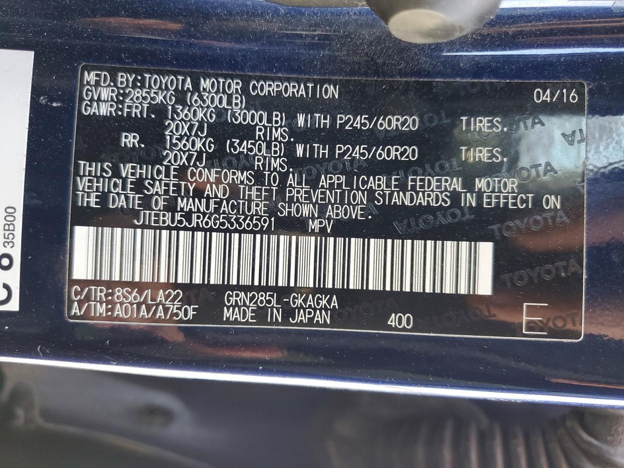 Toyota 4Runner Limited