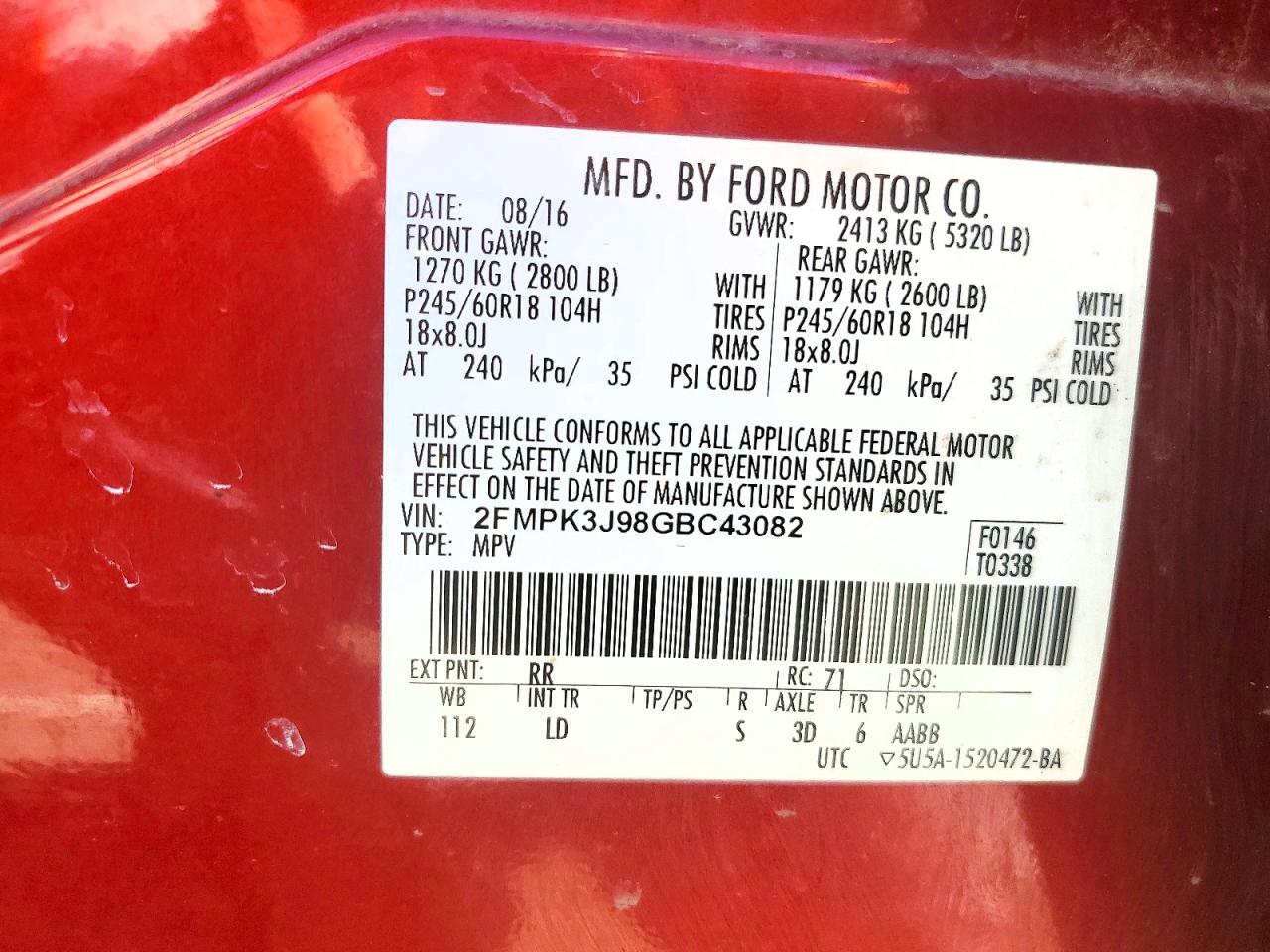 Ford Edge Sel