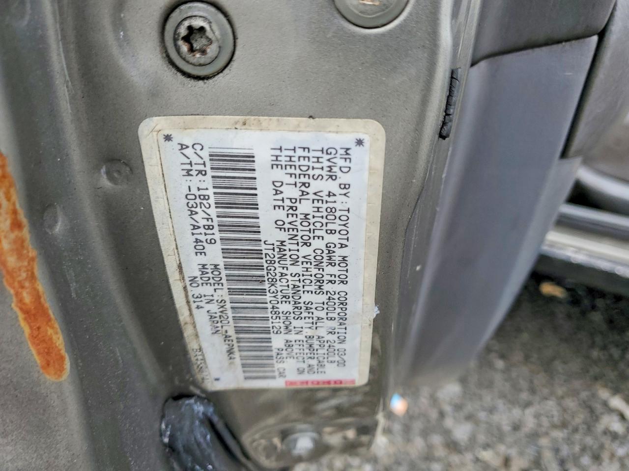 Toyota Camry Le
