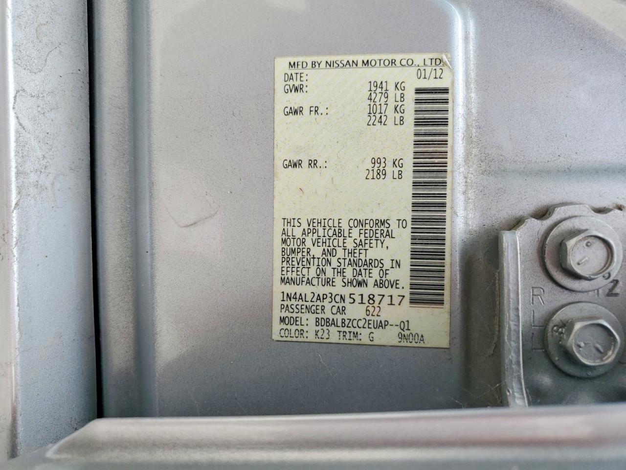 Nissan Altima 2.5