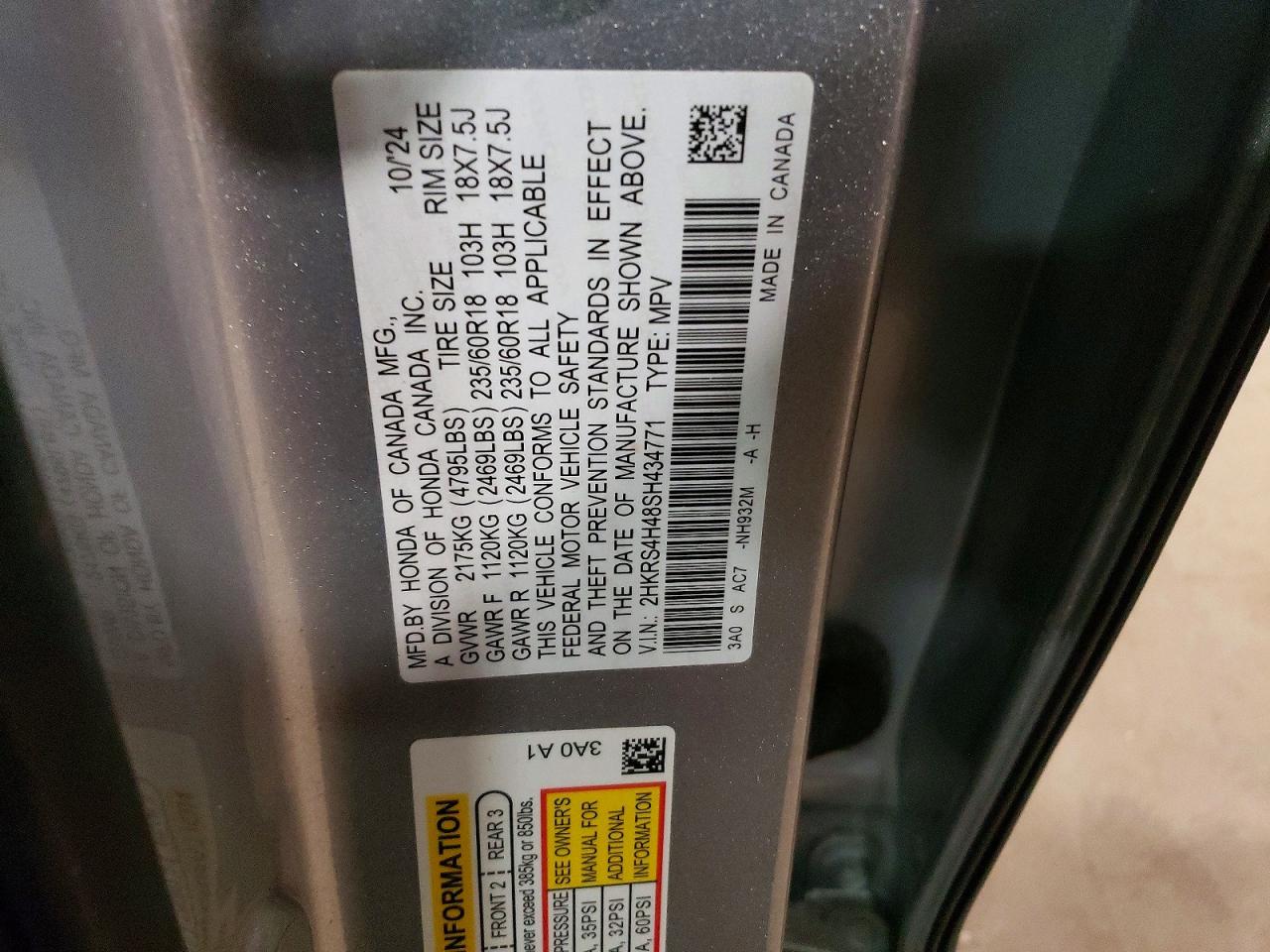 Honda Crv Ex