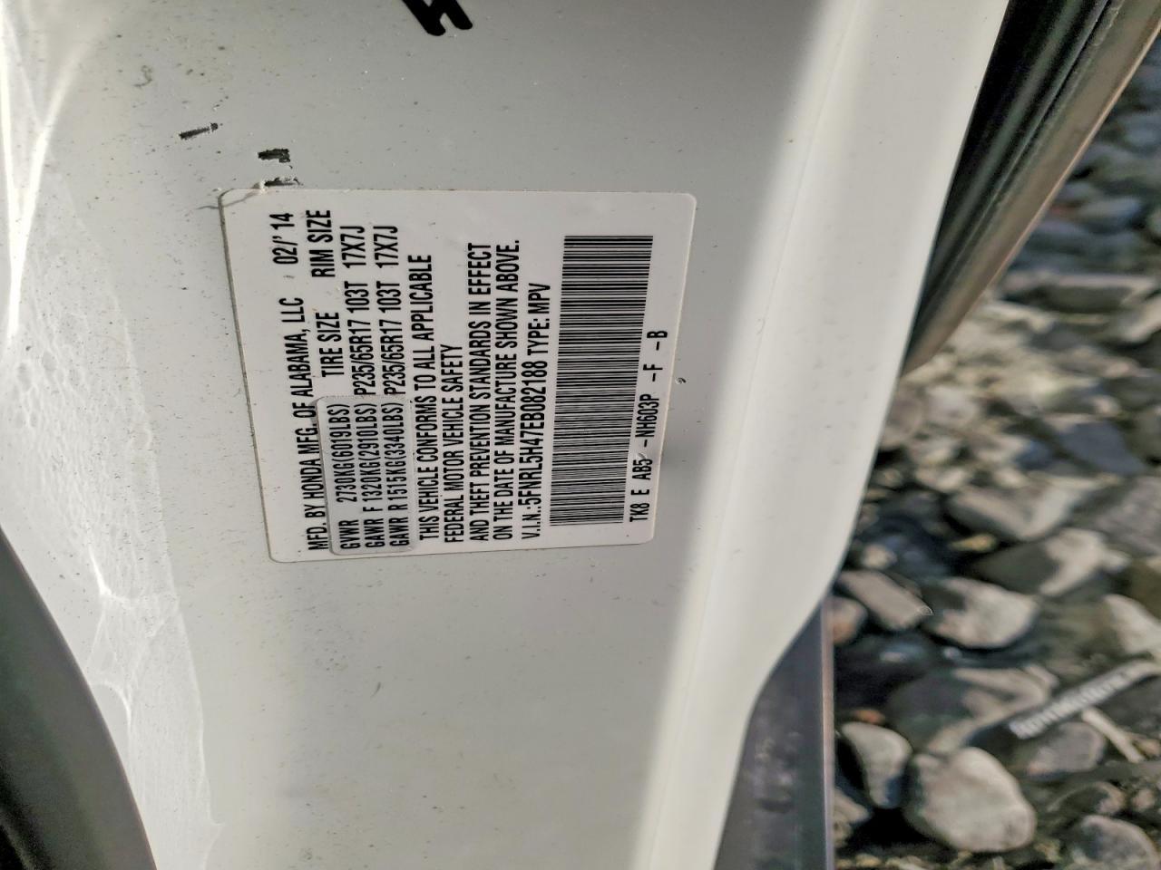 Honda Odyssey Ex
