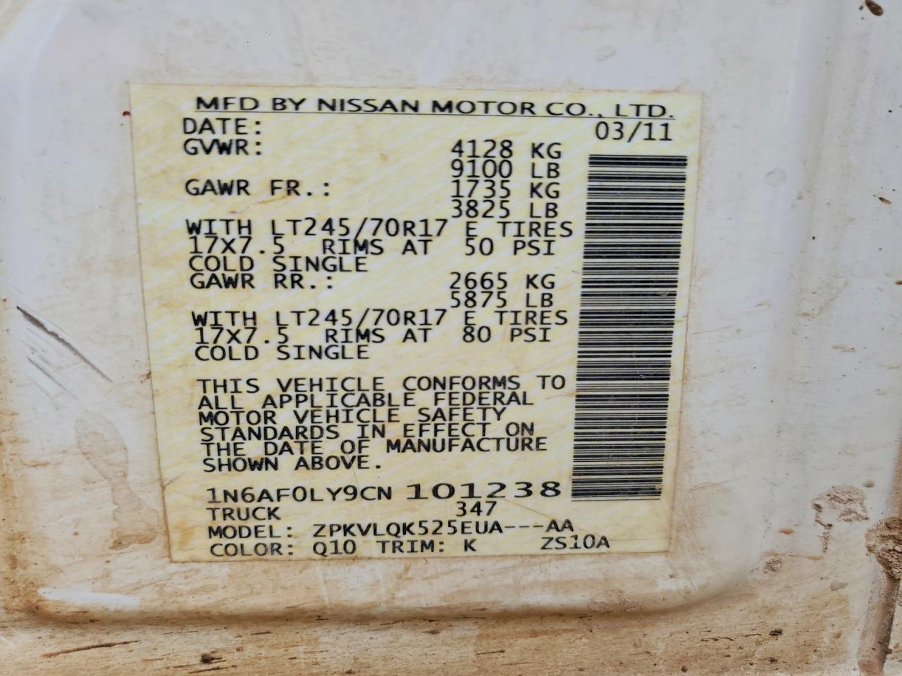 Nissan Nv