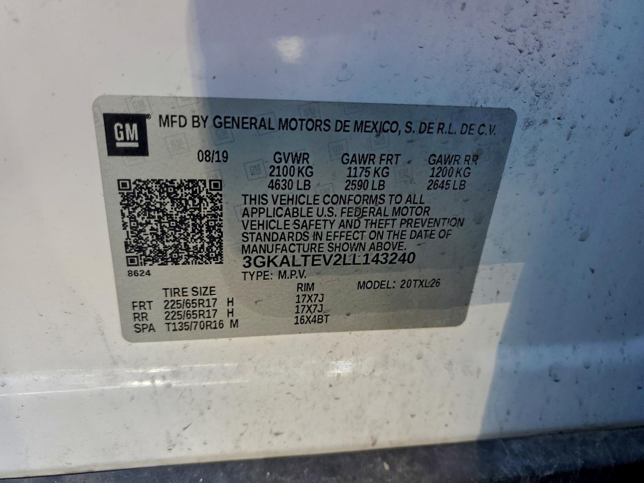 GMC Terrain Sle