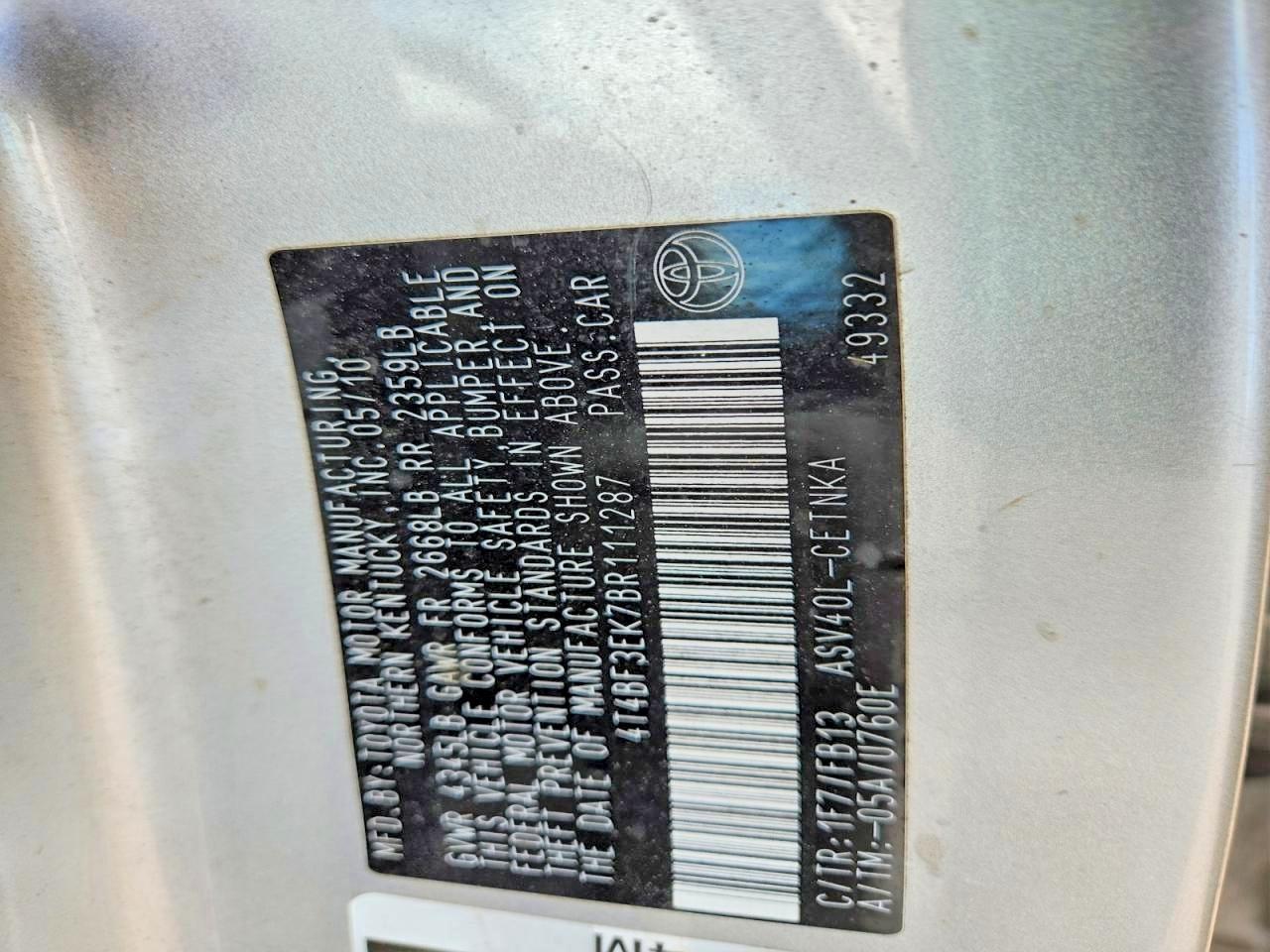 Toyota Camry Base