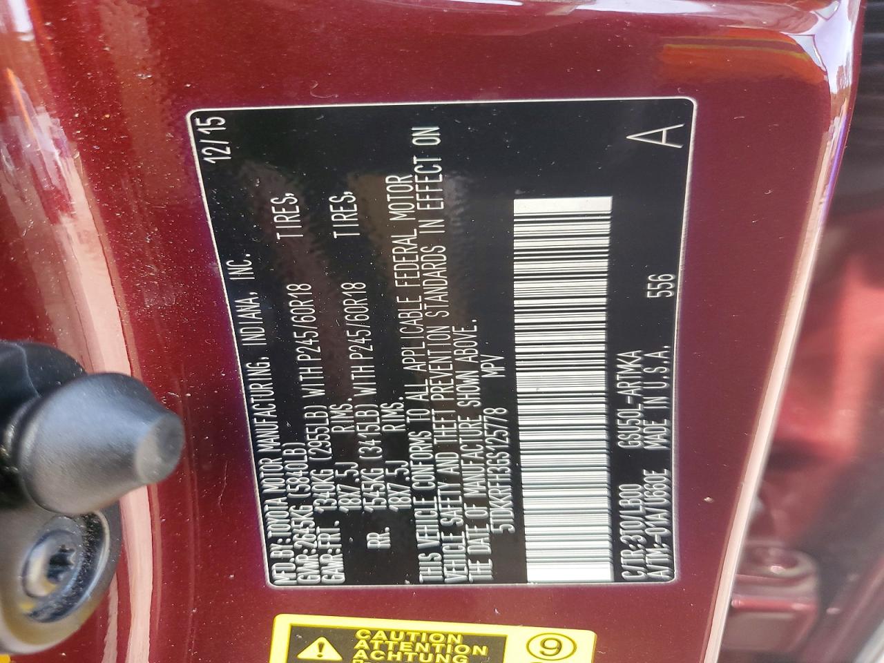 Toyota Highlander Xle
