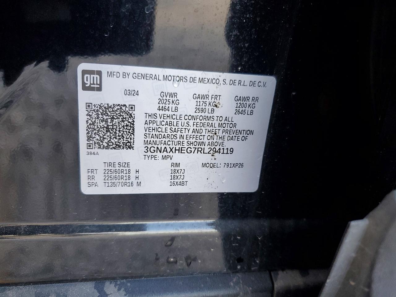 Chevrolet Equinox Ls