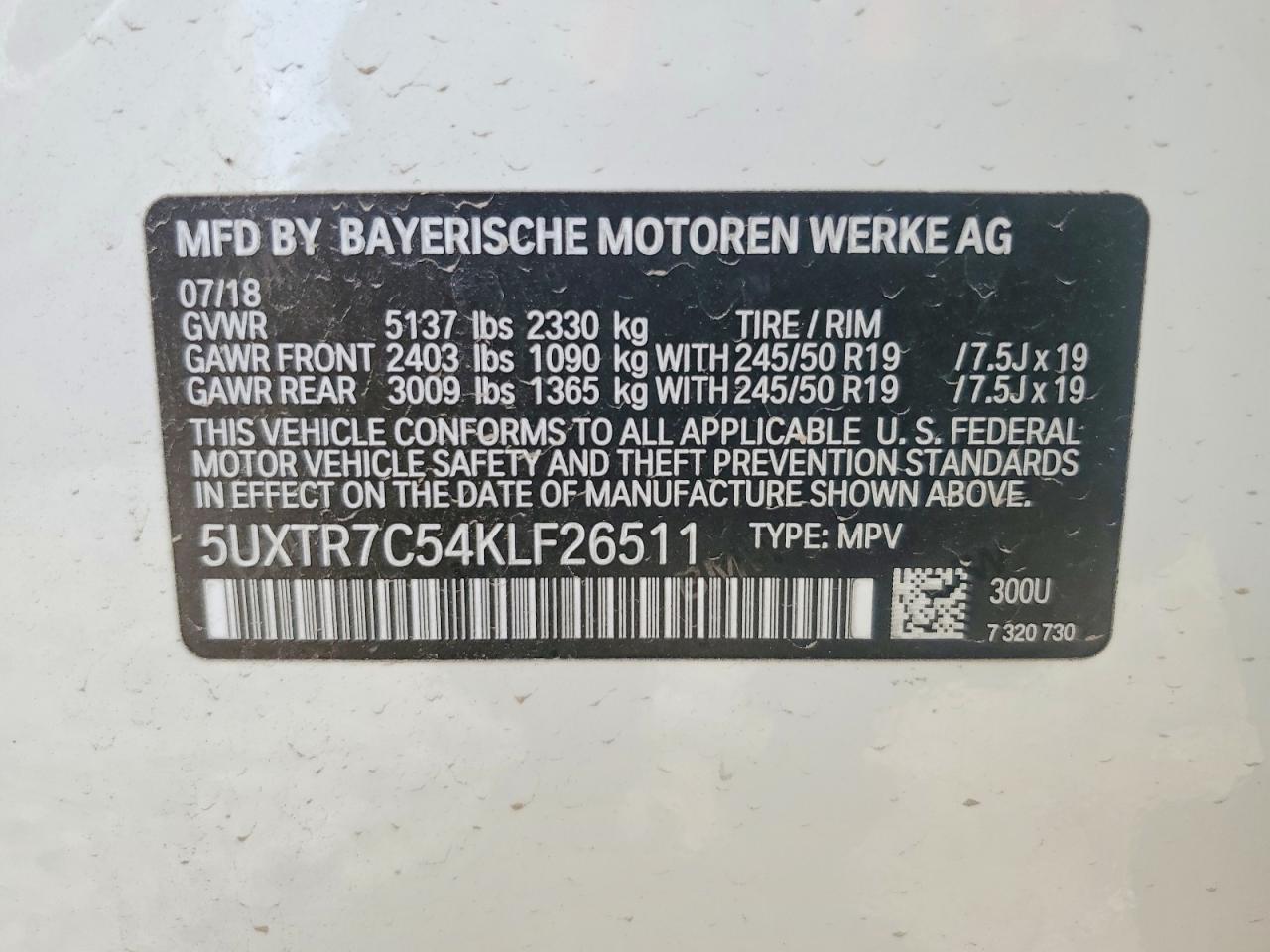 BMW X Series Sdrive30i