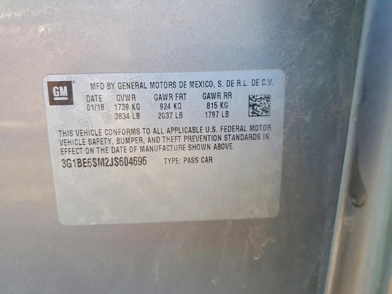 Chevrolet Cruze Lt