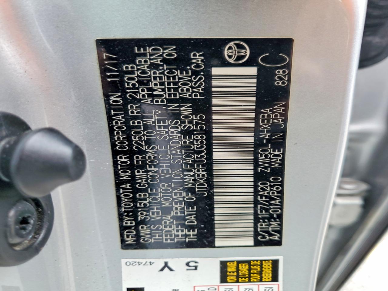 Toyota Prius One