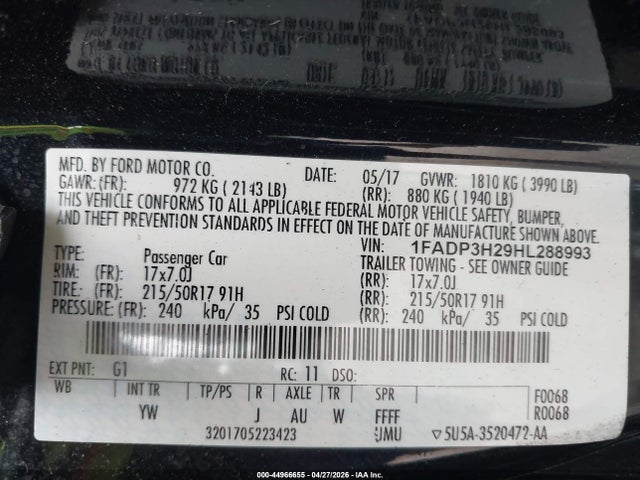 Ford Focus Sel