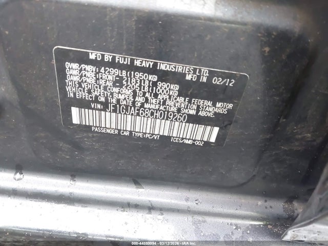 Subaru Impreza 2.0i Premium