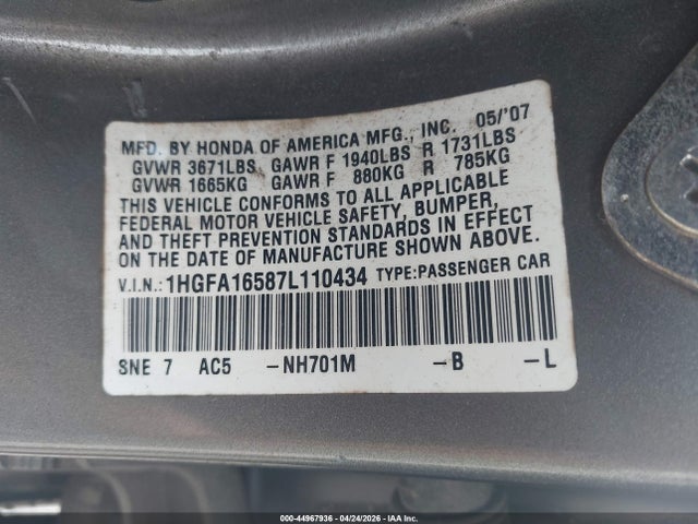 Honda Civic Lx