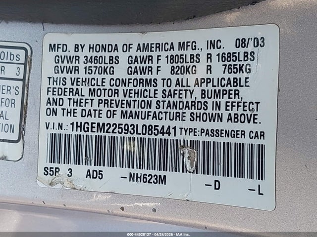 Honda Civic Lx